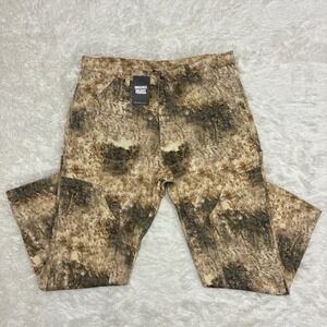 NWT Men's Original Deluxe Brand Camouflage Cargo Pants 38x30 Regular Fit